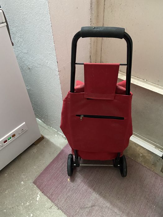 Carrinho de transporte para ir as compras
