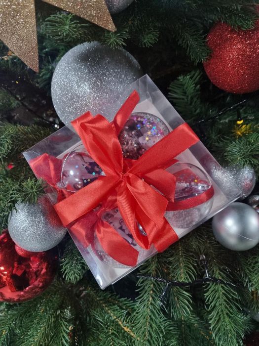 Новорічні кулі з фото