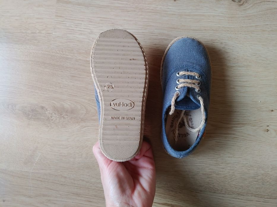 Sapatilhas de lona, vulladi, tamanho 25