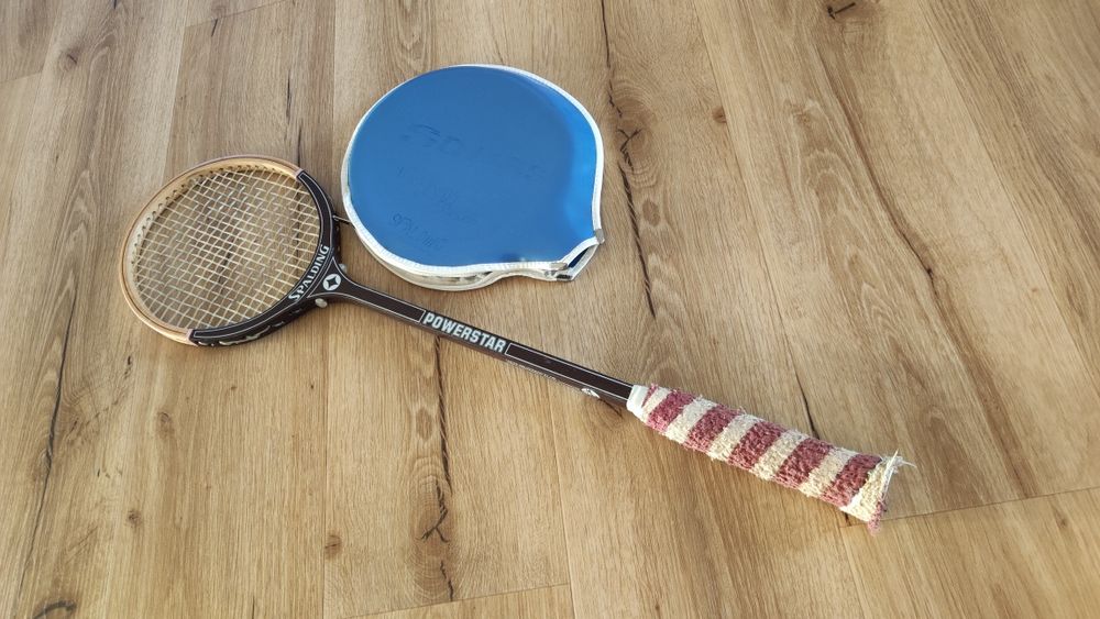 Spalding PowerStar - Raquete de Squash Antiga
