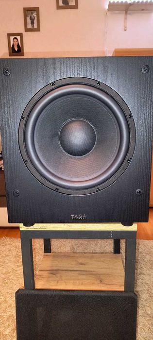 Subwoofer TSW-90v4 aktywny czarny.