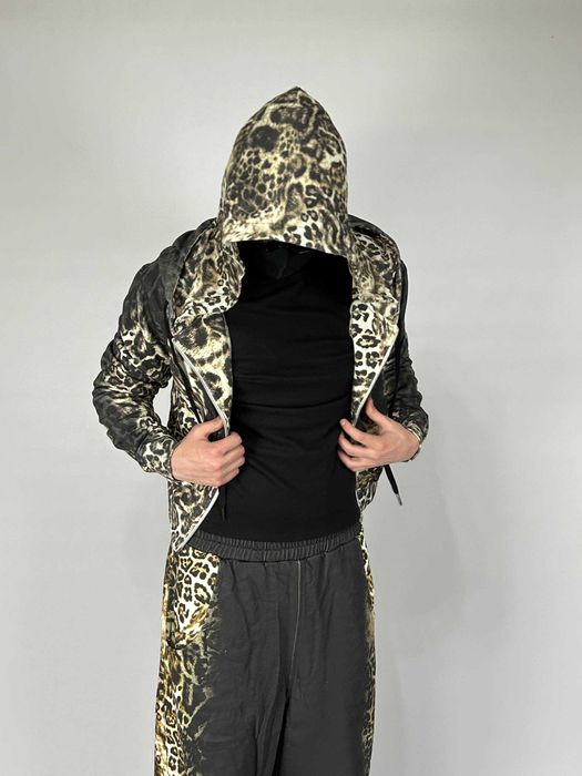 Худі Ksubi Mowalola Trakpant Black Cheetah hoodie зипка кофта худи зіп