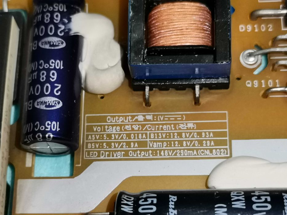 Fonte de alimentação Samsung BN44- 0 0 4 6 0 A PD32AF_BSM