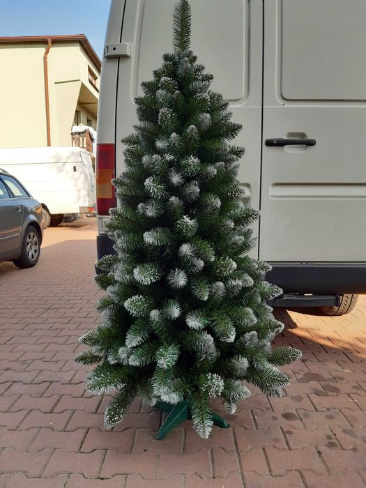 Choinka Sztuczna na stojaku Gęsta 120cm Sosna Diamentowa Producent