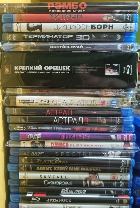 Blu ray фільми,все ліцензія та з перекладом.9
