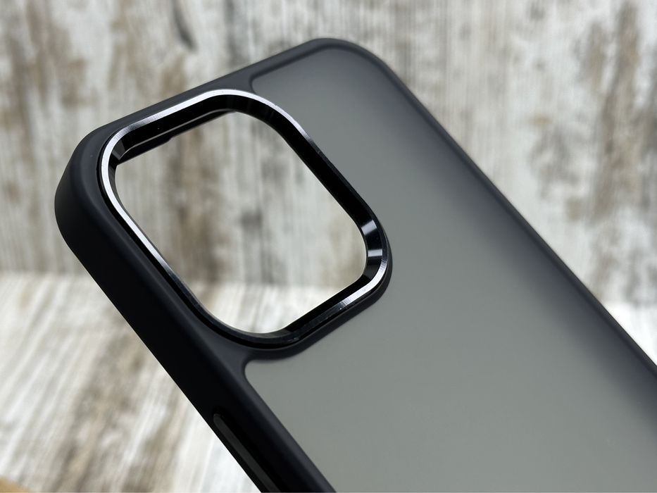 Чехол  Matt Bezel на iPhone 15 Pro Max/ 15 Pro/ 15 Чохол преміум