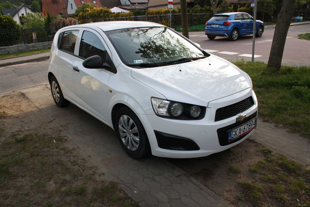 chevrolet aveo 2013r 1.2 benz,klimatyzacja,ładny,bezwypadkowy