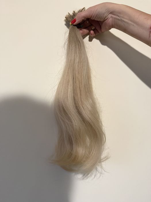 Sprzedam naturalne włosy słowiańskie – 50 cm, 70 g