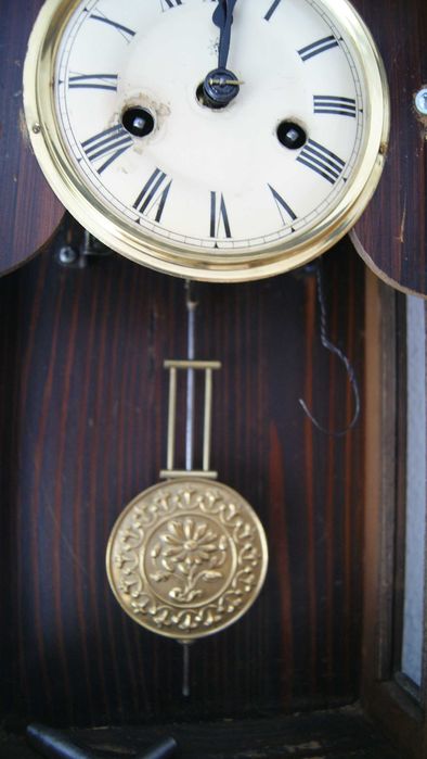 254 Zegar wiszący mechaniczny Junghans z 1912 roku
