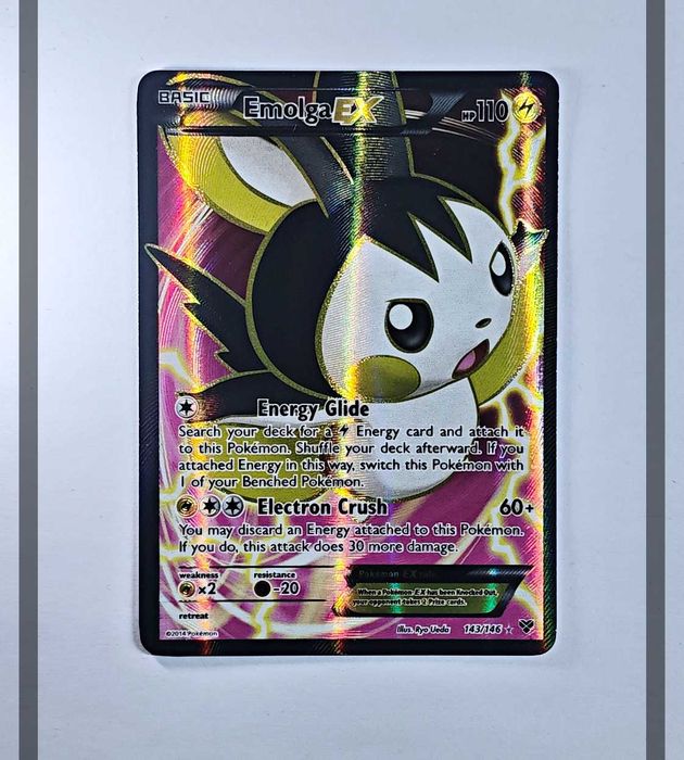 Emolga Ex 143/146 XY Pokemon ENG-NM