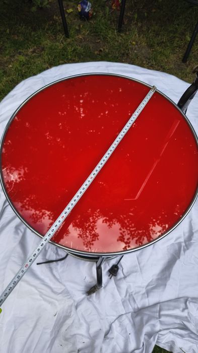 Lampa ze stolikiem PRL