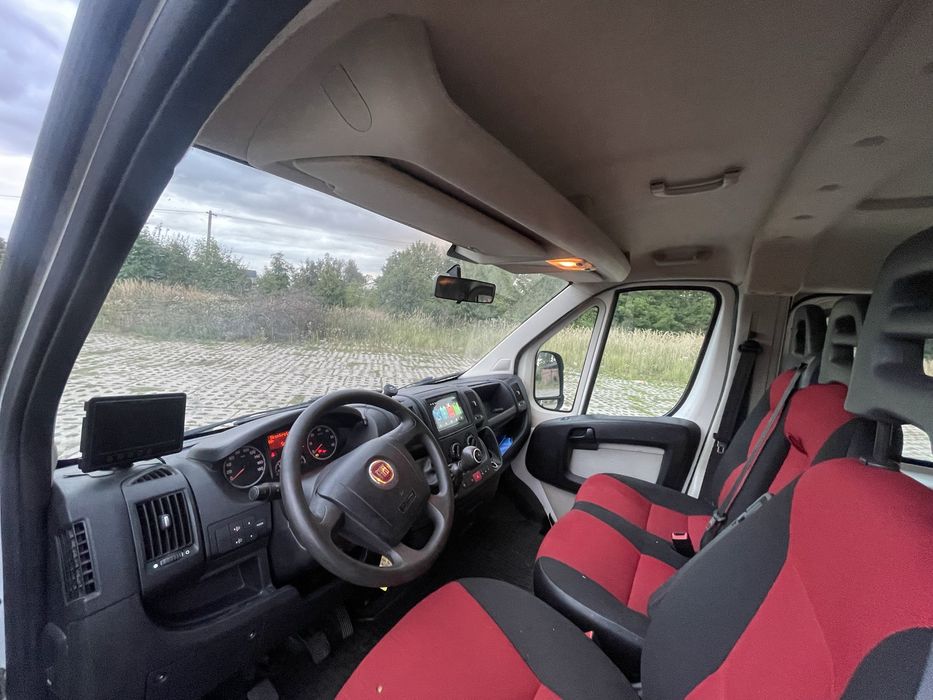 Fiat Ducato 2.3 130Koni! Brygadówka, hak, doiwestowany L1H1!!