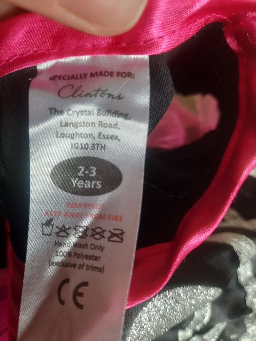 Sukienka 98 strój wróżka czarownica czarodziejka wiedzma kot