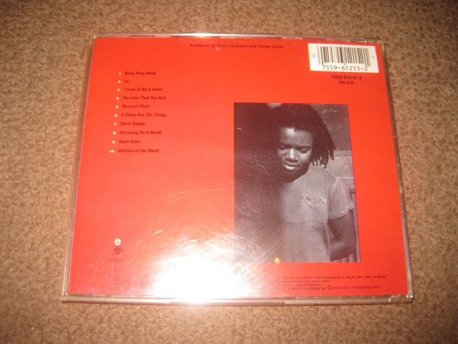 CD da Tracy Chapman "Matters of the Heart"
