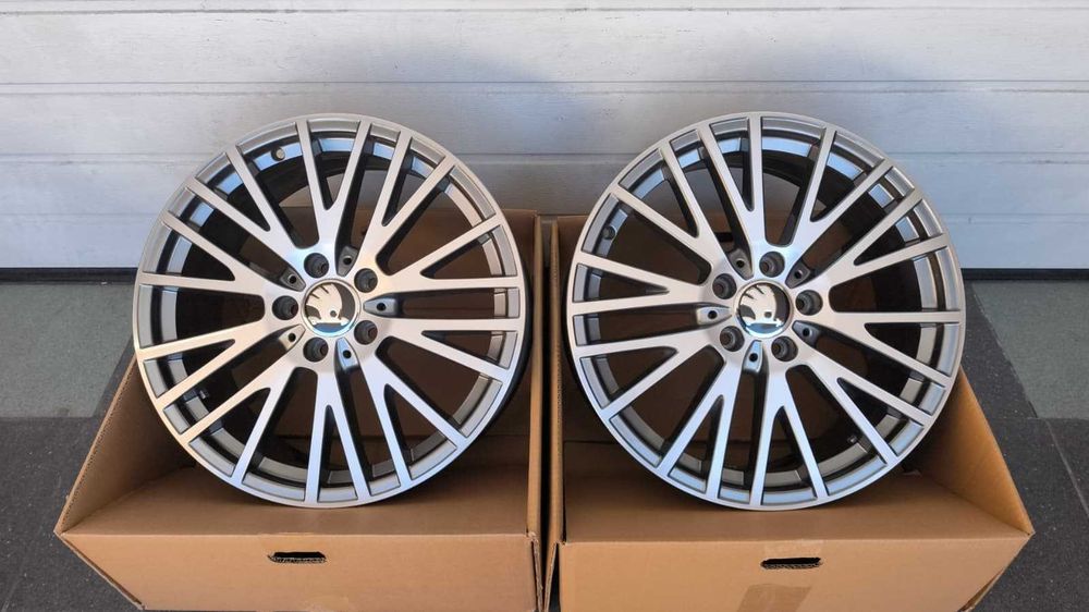 Felgi aluminiowe Skoda Octavia MK4 Vw Audi 18" 5x112 Et49 (OL763F)