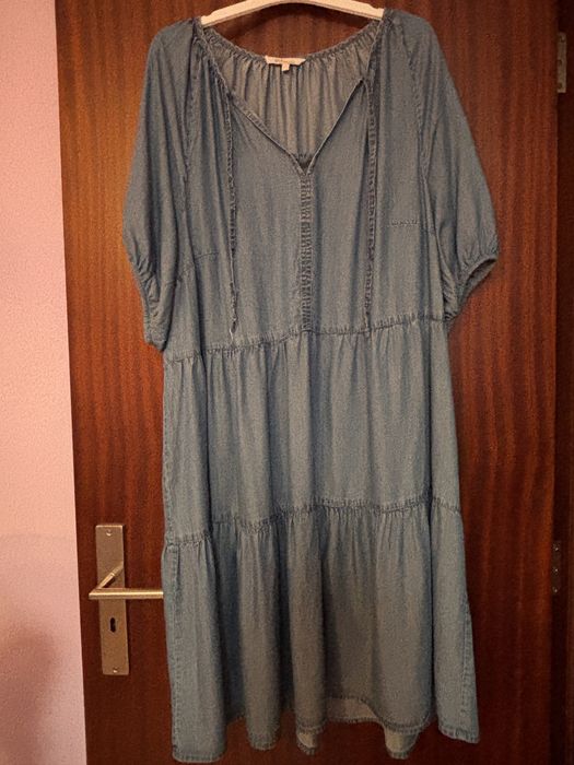 Vestido de ganga