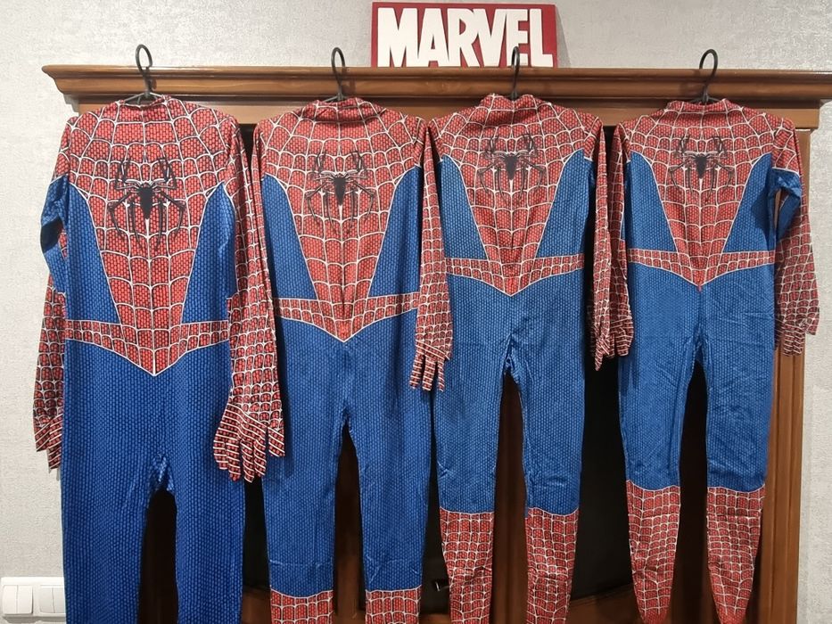 Костюми Спайдермена/Navу Blu/Марвел на зріст від100 до 190см,ростовка.