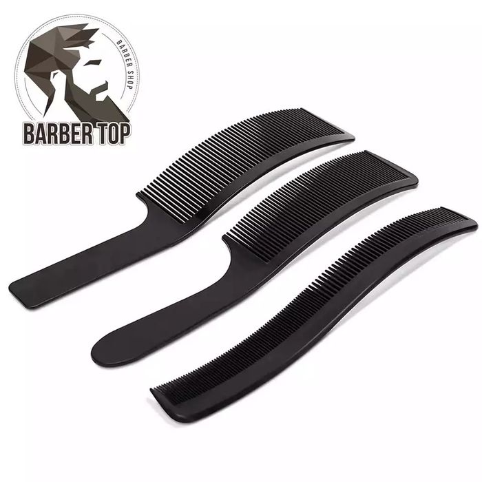 Pente curvo barbearia barber cabeleireiro barbeiro cabelo