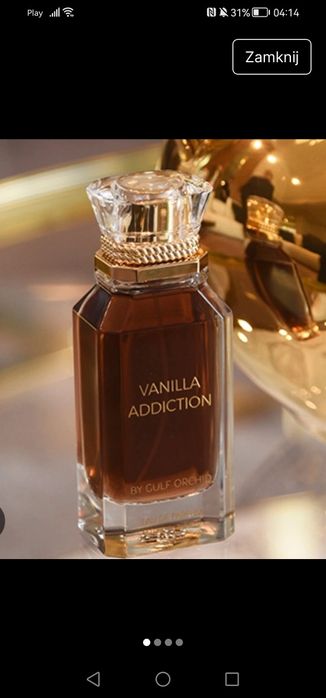 Vanilla Addiction gulf orchid 100ml perfum damski. Folia prezent