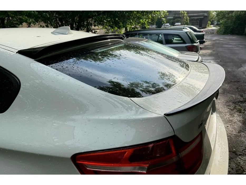 BMW X6 E-71 2008-2014рр. Спойлер DPT (чорний)