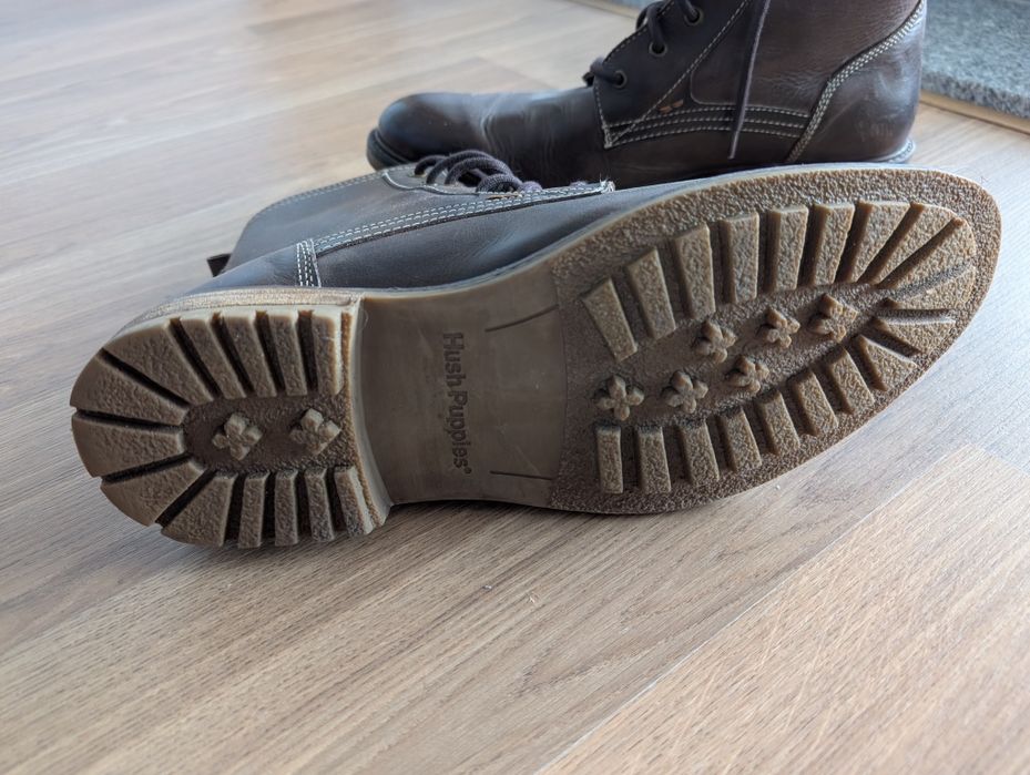 Botas Couro Hush Puppies Homem Nº 43