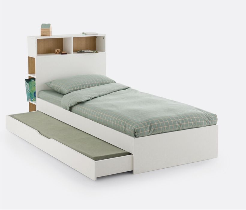 Single Bed La Redoute + Mattress + Drawer64553062557313122