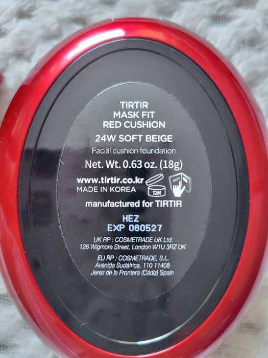 Tir tir mask fit red cushion