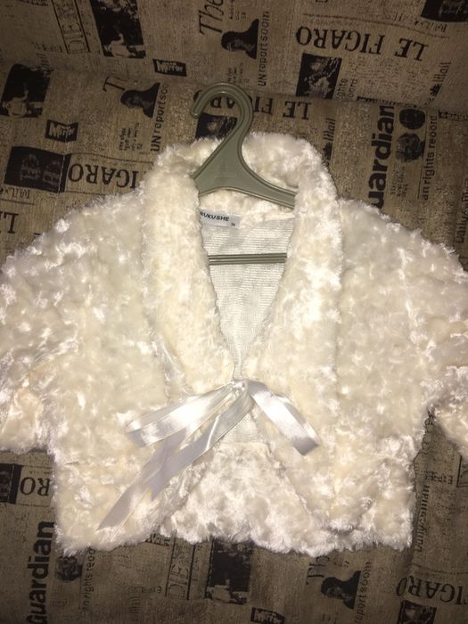 Свадебная шубка (болеро)