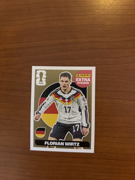 Cromo Mundial Extra Florian Wirtz Gold