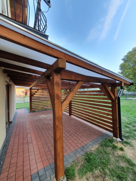 Wiata Samochodowa, Zadaszenie Tarasu, Taras, Altana, Pergola