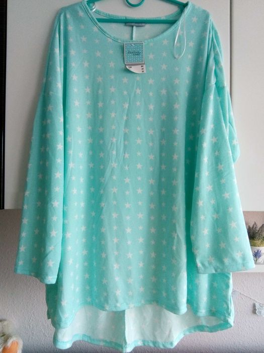 Sweter miętowy rozm 54/56