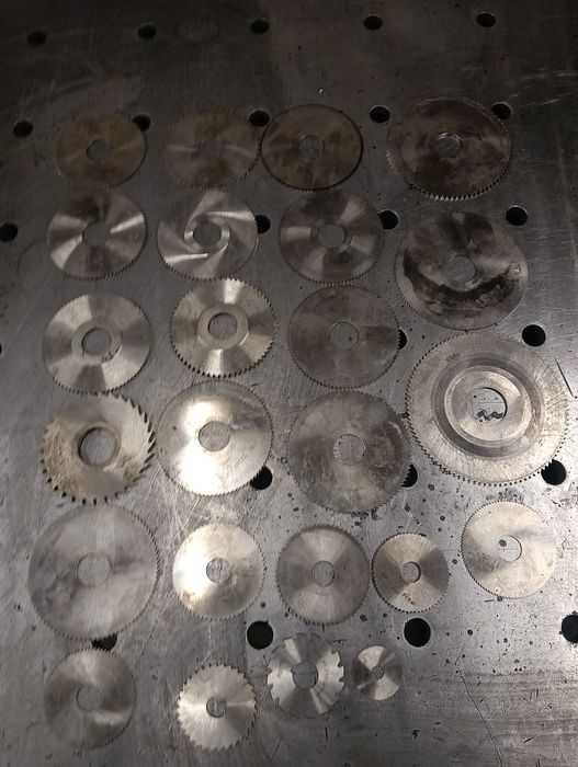 Mix frezów tarczowych piłkowy hss do metalu