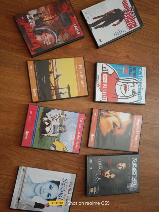 Kilka filmów na DVD