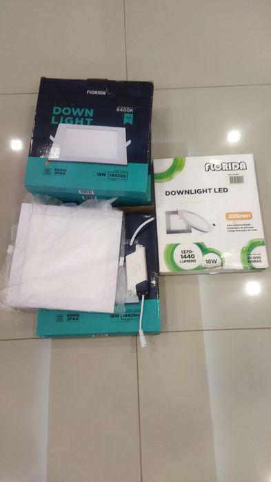 Focos Led  novos com ticket de compra