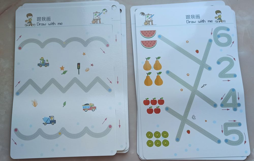 Багаторазовий зошит для практики письма.