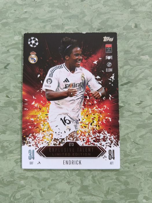 Karta piłkarska Topps