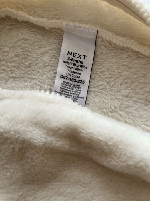 Чоловічок теплий Next, GAP, 68 розмір