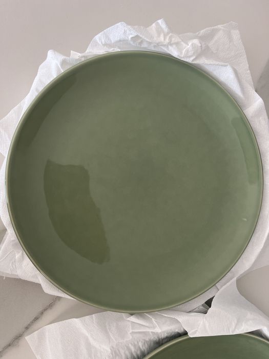 Pratos rasos - novos 6un