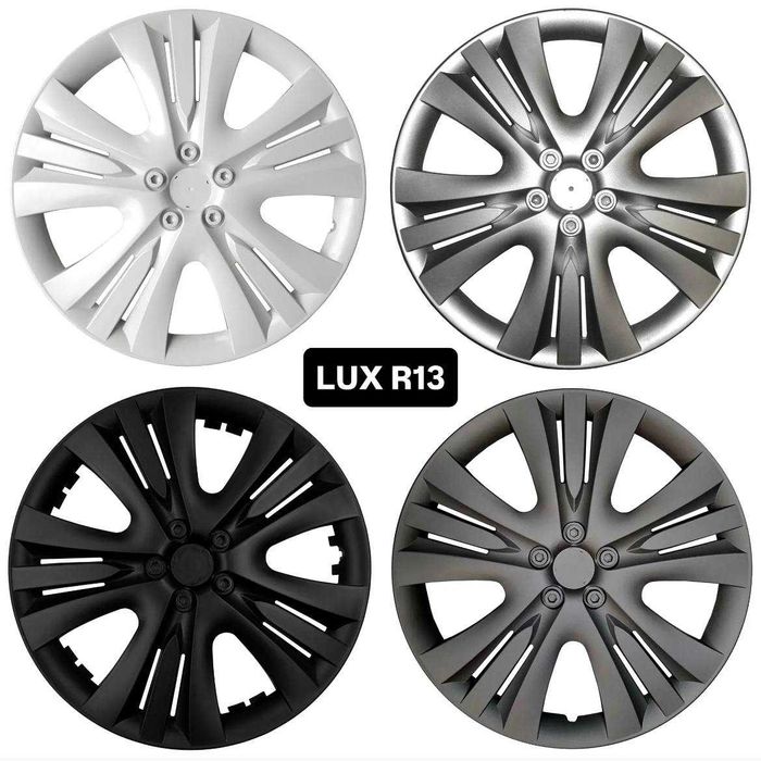 Ковпаки 13, Колпаки чорні Колпаки r13, Ковпаки на колеса 13 сірі