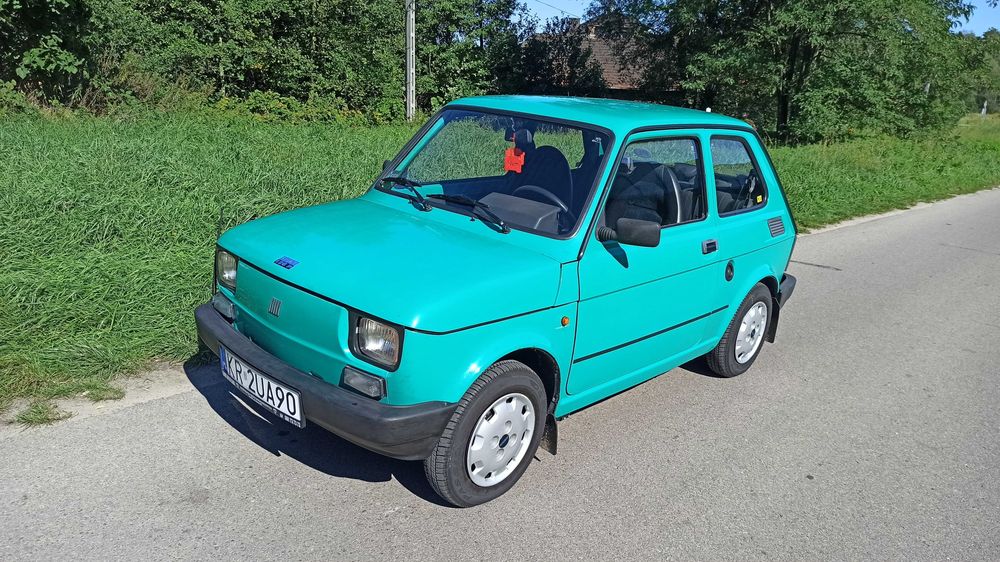 Fiat 126p Elegant 1995r. Oryginalny lakier 90%. Stan b.dobry.