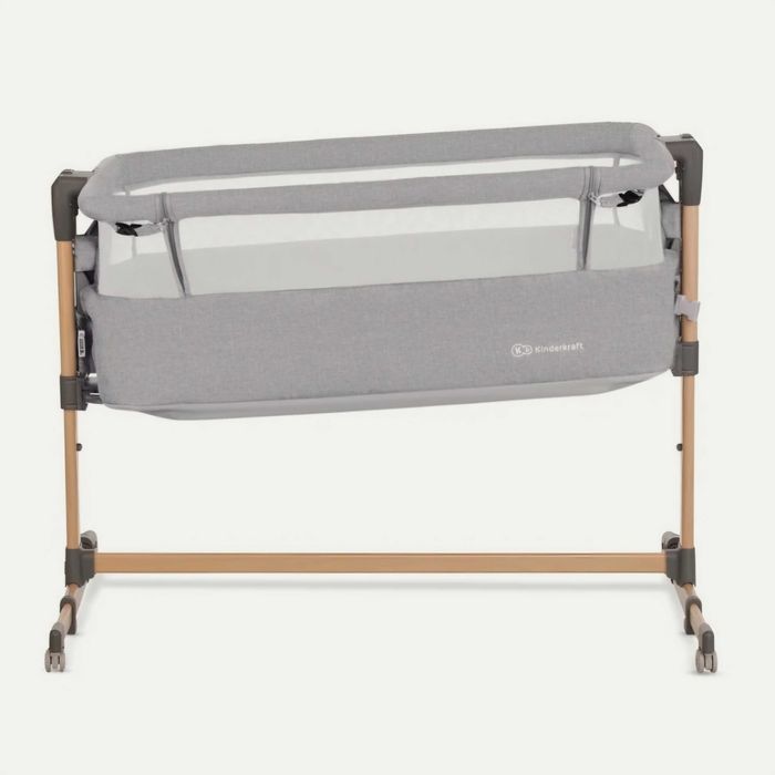 Berço Kinderkraft NESTE AIR cor Grey + Wood