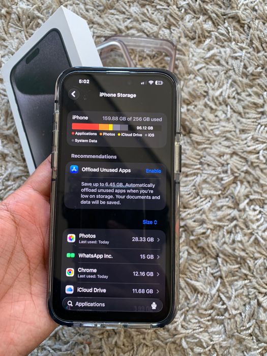 Iphone 15 pro max 256