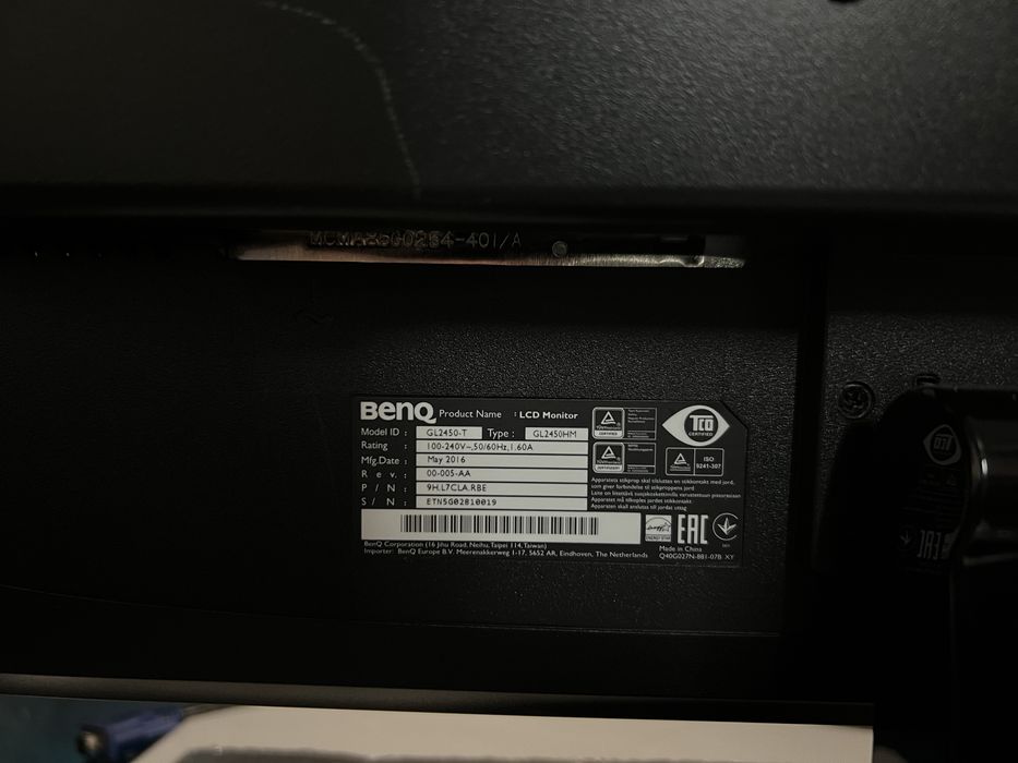 Монітор BenQ 24 діагональ