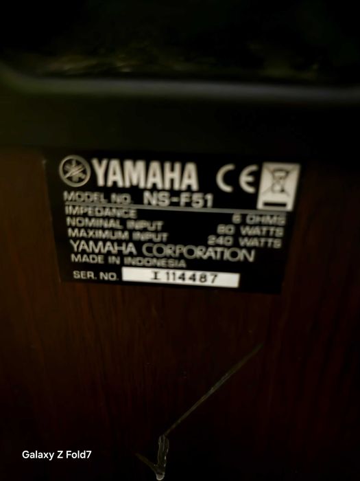 Głośniki Yamaha dwie duże kolumny i 3 małe okazja a