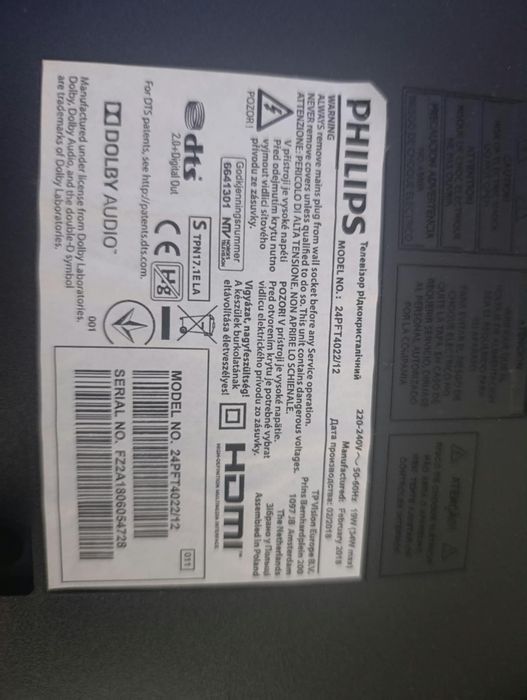 Televisão Philips