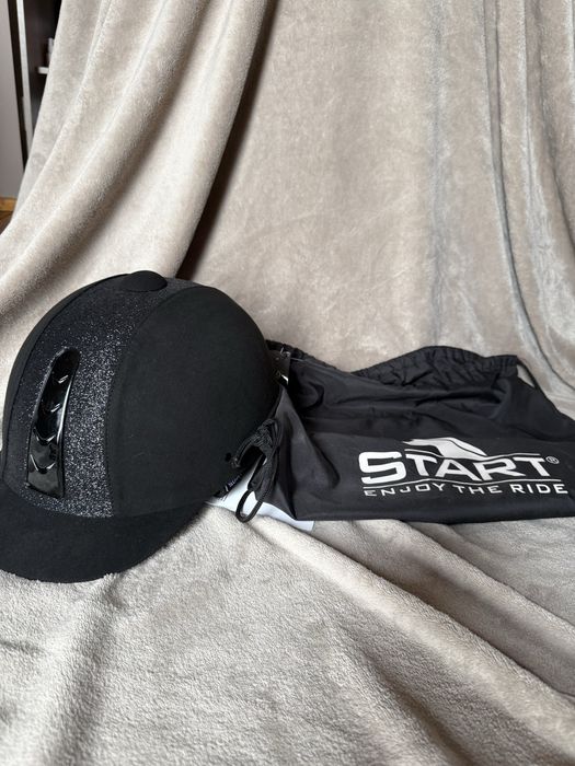 Kask jezdziecki start enjoy the ride