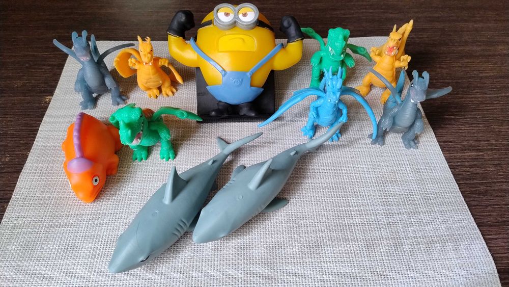 Силиконовые игрушки. 11 штук