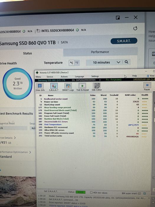 SSD Samsung 860 QVO 1TB sata