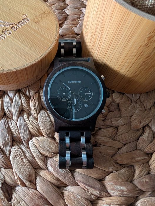Zegarek drewniany BoboBird