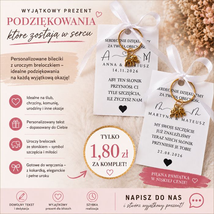 TANIO Podziękowania dla gości